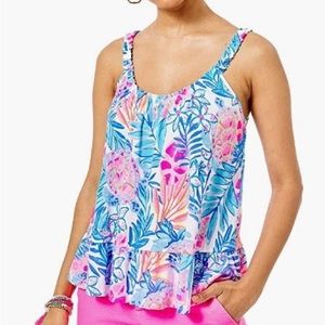 Lilly Pulitzer Womens Loro Tank Top